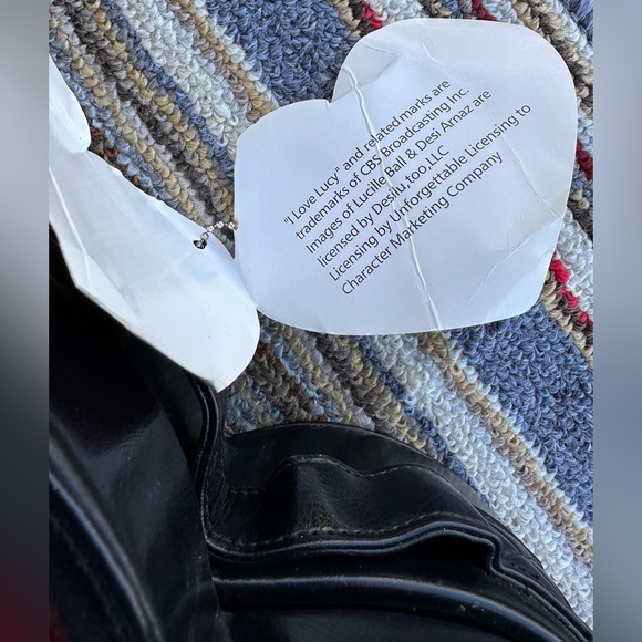 Rare Heart Shaped I Love Lucy Travel Case/Makeup Bag - Picture 10 of 11